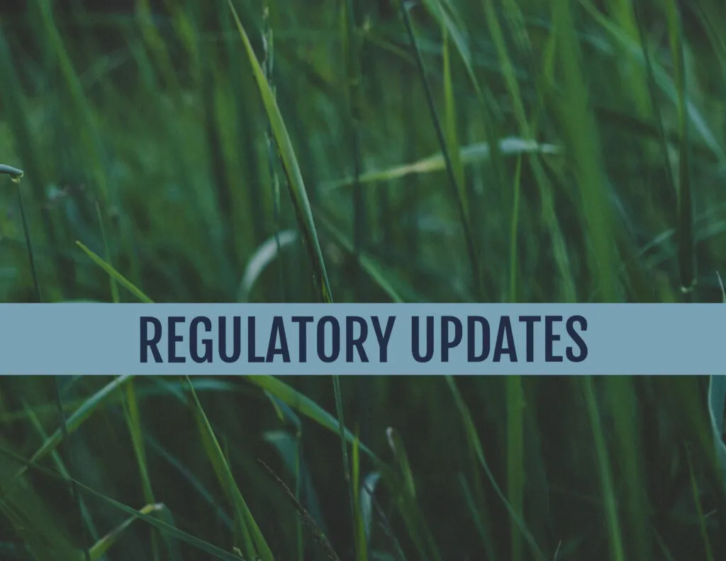 Regulatory Update