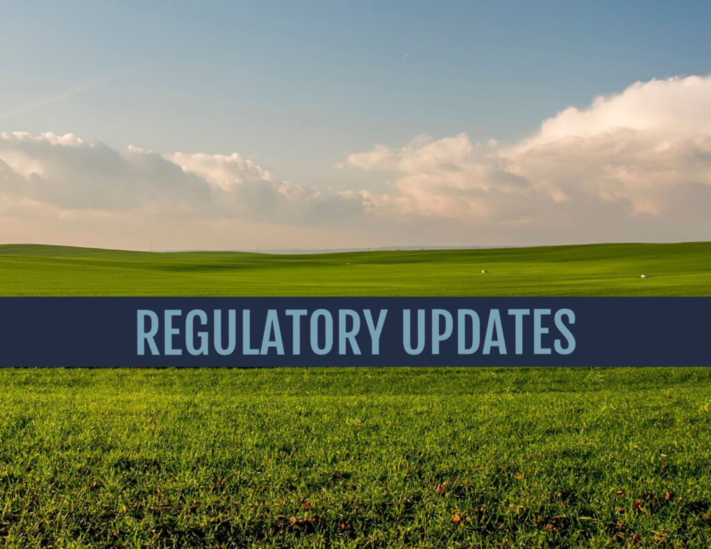 Regulatory Update