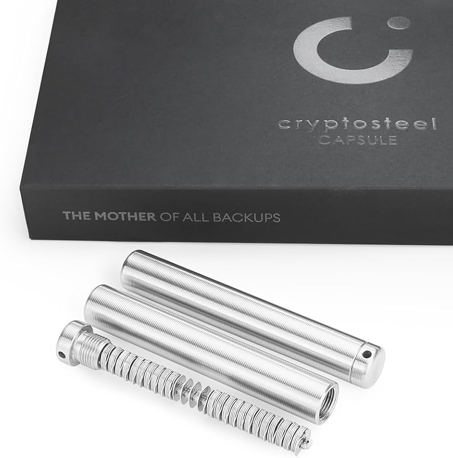Cryptosteel Capsule Stainless Steel Crypto Backup